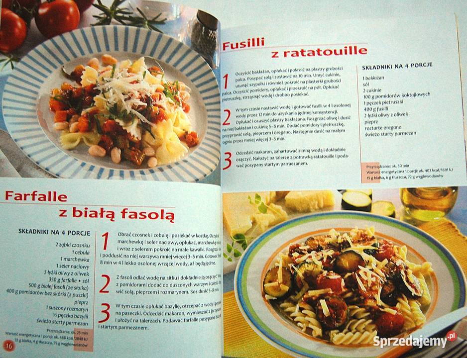 Makarony 123 i gotowe Wyd Papirus przepisy Lublin
