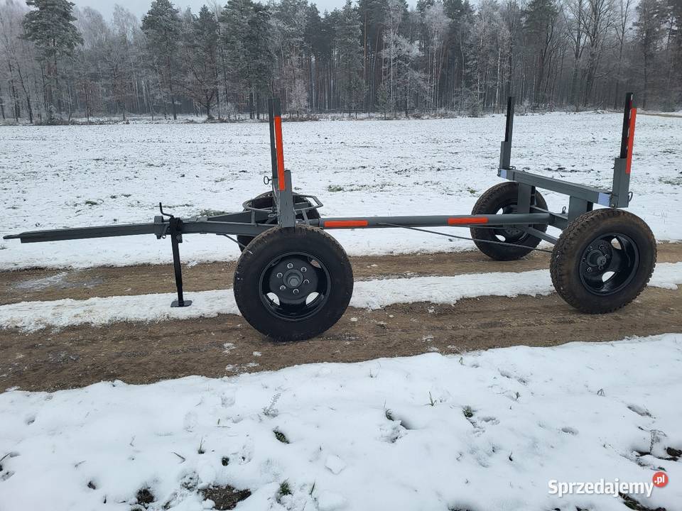 Dłużyca do drewna wóz metalowy nieuszkodzony Woźniki
