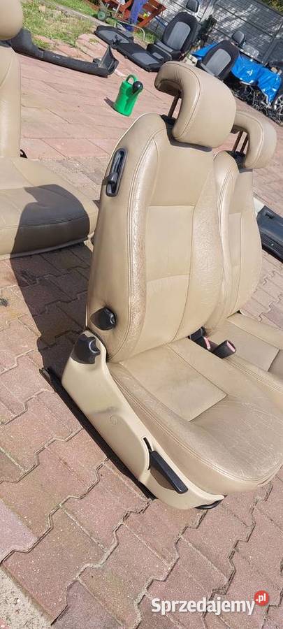 Fotele komplet Saab 93 9802 Cabrio zachodniopomorskie Szczecin sprzedam