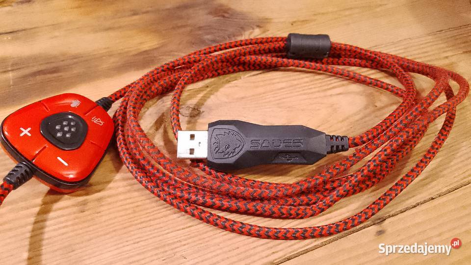 Słuchawki USB Sades SA902 nowe Olsztyn