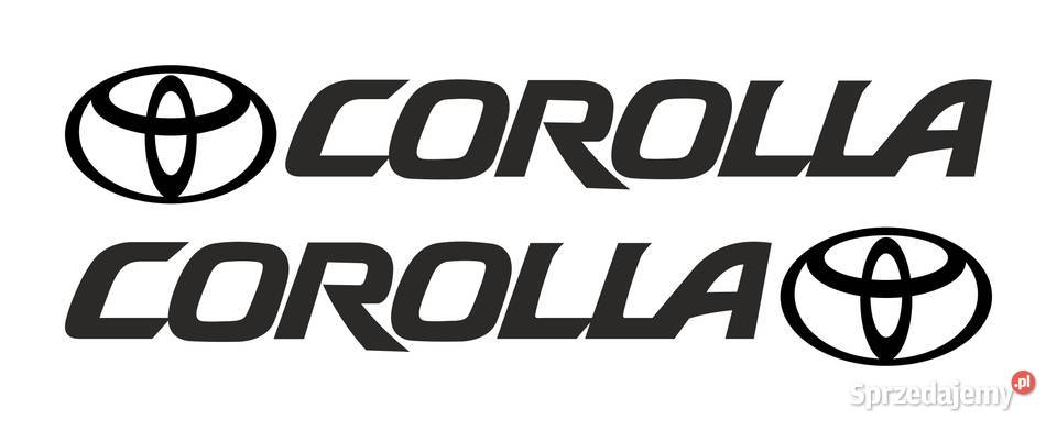 2 x Toyota Corolla Naklejki na bok Auta Samochód lubuskie Gorzów Wielkopolski sprzedam