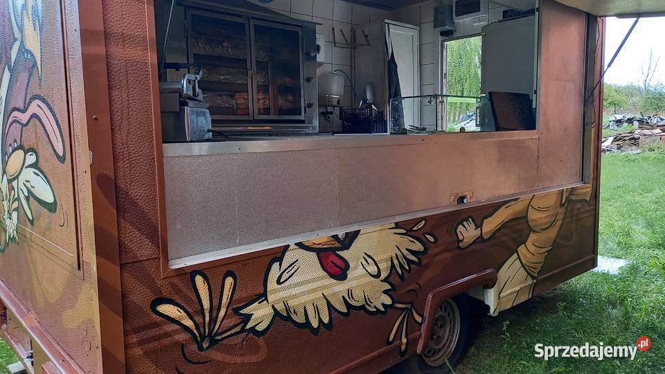 Przyczepa gastronomiczna Kurczak z roznaGotowy zachodniopomorskie Szczecin