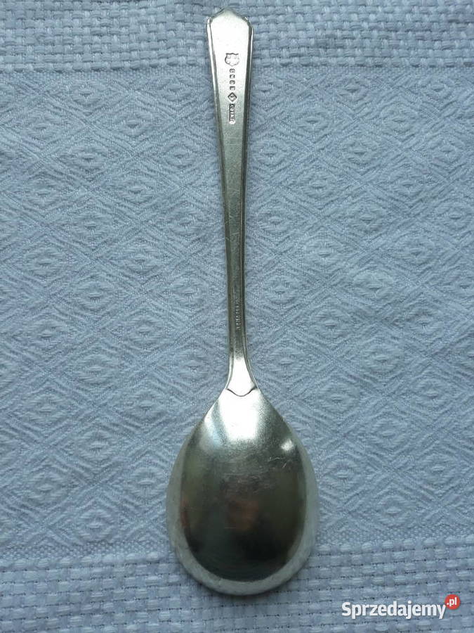 posrebrzana łyżka stołowa do ziemniaków cudeńko Gdańsk sprzedam