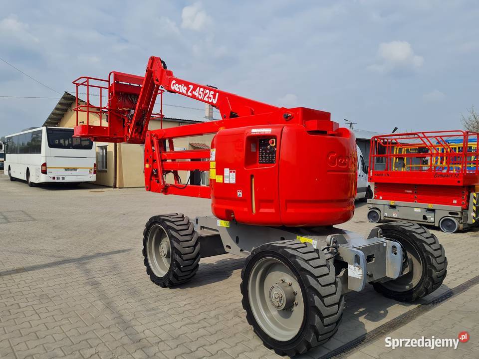 Podnośnik spalinowy koszowy Genie Z4525J wys rob