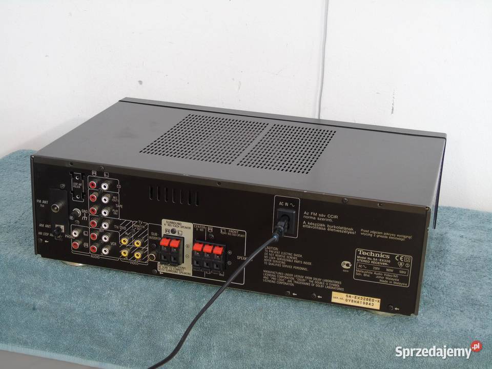Amplituner Technics SAEX 320 sprawny i mocny Jasło