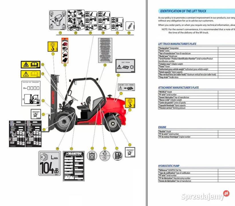 Holland 1545 1530 Instrukcja obsługi j polski motoryzacja, transport Szamotuły