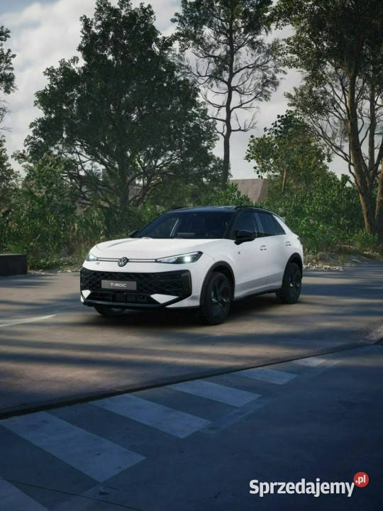 Volkswagen TRoc Wersja RLine 15 eTSI 150 DSG pełny VAT Łódź