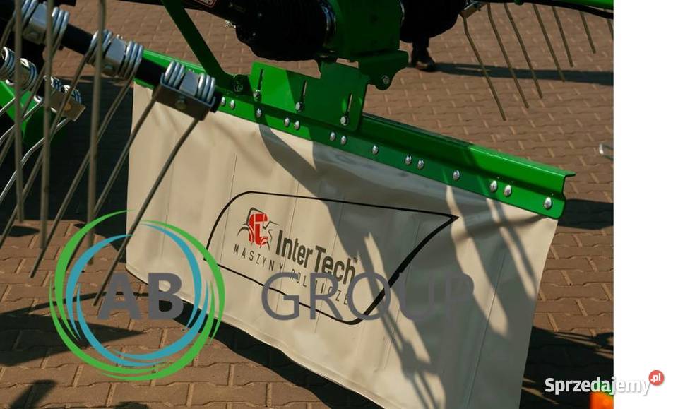 InterTech Zgrabiarka Dwukaruzelowa ZKD 800 GZD01 podlaskie