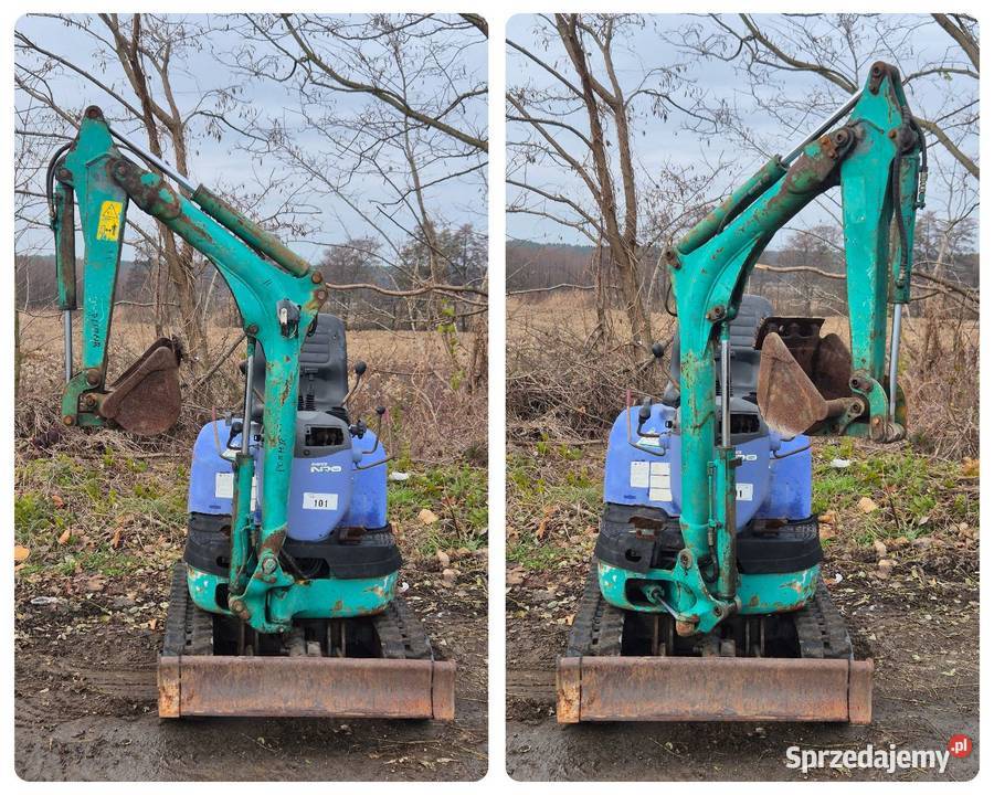 Koparka KOMATSU PC10MR nie dolnośląskie Małuszyn