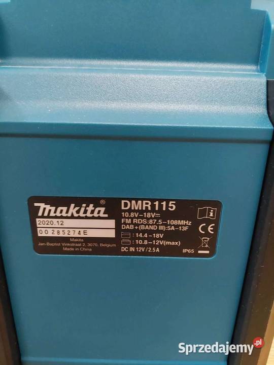 Radio budowlane Makita mazowieckie sprzedam