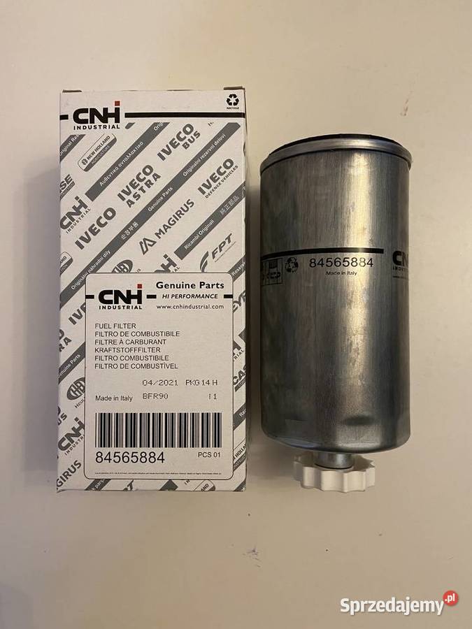 Filtr paliwa 84565884 Holland Case CNH JX TD Części zamienne Białystok