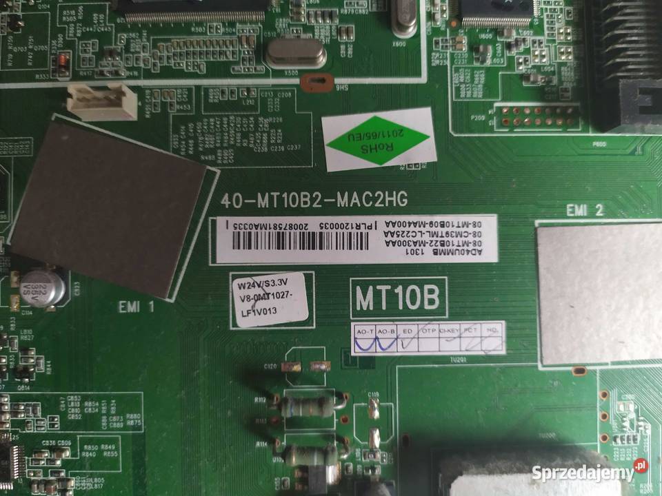 Części TV LCD Hannspree HSG1241 zasilacz płyta 42cale Szczecin