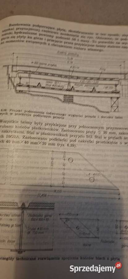 Pierwsze wydanie Przebudowa i wzmacnianie mostów Antykwariat Antyki, Sztuka, Kolekcje wielkopolskie Łęczyca