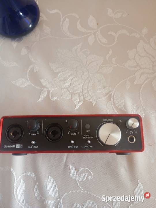 Sprzedam kartę dźwiękową focusrite Scarlett 2i2 Pozostałe Hajnówka
