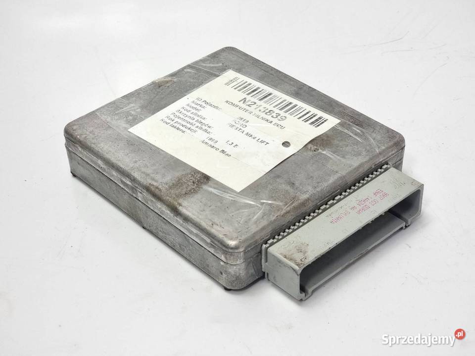 KOMPUTER SILNIKA ECU FORD FIESTA MK4 LIFT Lipno