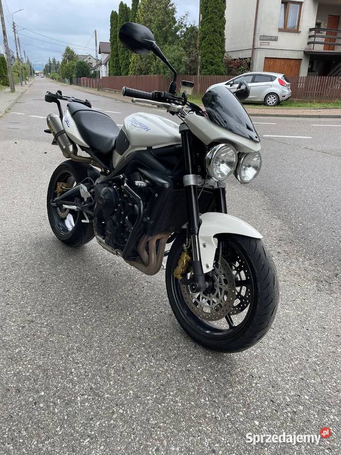 Triumph Street Triple 675 salon dodatki stan bezwypadkowy Bielsk Podlaski sprzedam