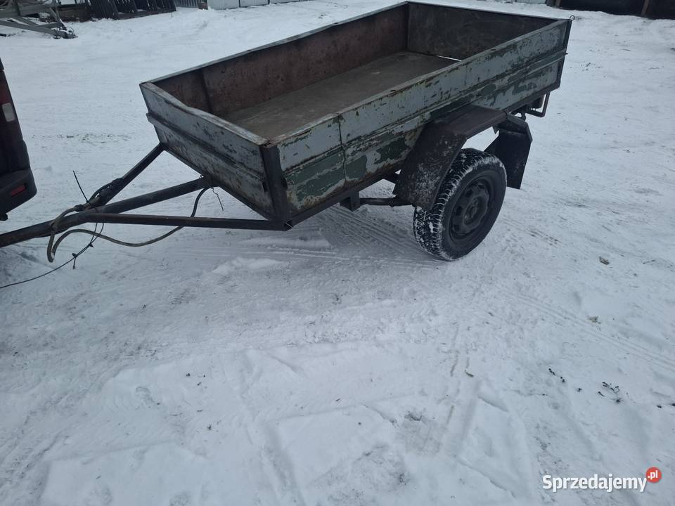 przyczepka samochodowa zarejestrowana towarowe Szałamaje