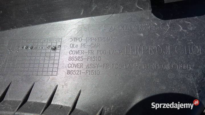 KIA SPORTAGE IV LIFT KRATKA ZAŚLEPKA LEWA PRZÓD Ruda Śląska