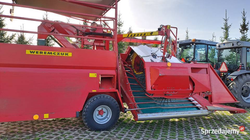 Kombajn do zbioru porzeczek JOANNA 4 nieuszkodzony podkarpackie Łańcut sprzedam