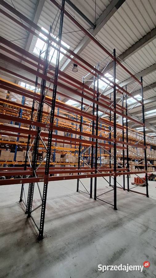 Sprzedam regały paletowe Mecalux h 7m Poznań sprzedam