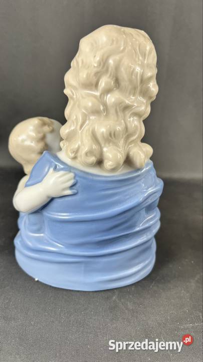 Porcelanowa figurka matki z dzieciątkiem Zielona Góra