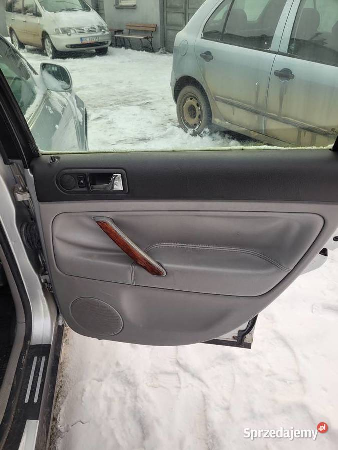 Boczki drzwi skora skorzane szare vw passat b5 podkarpackie Krosno