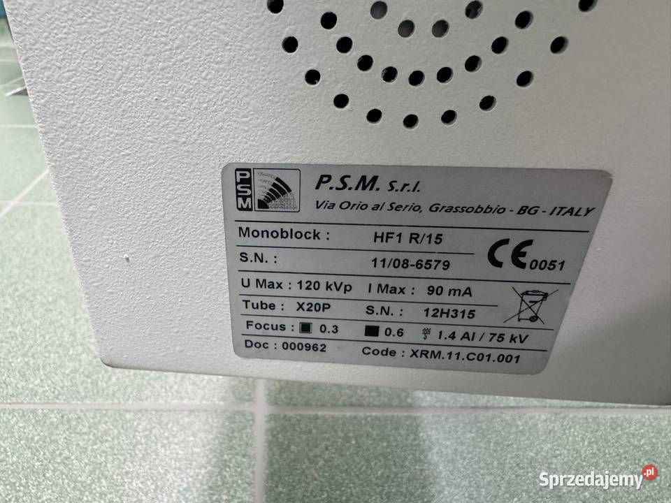 Ramię C Przewoźny aparat rentgenowski z Koszalin sprzedam
