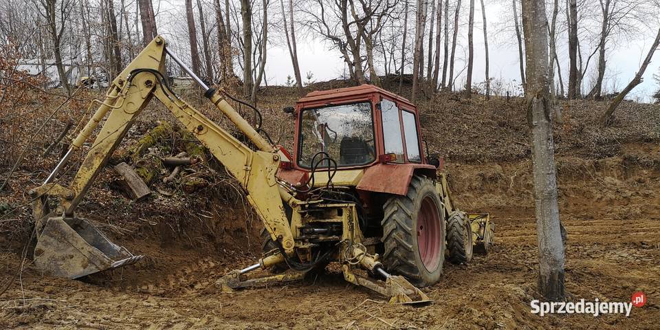 Koparko ładowarka 4X4 MTZ 82 Pronar Belarus podkarpackie Teleśnica Oszwarowa