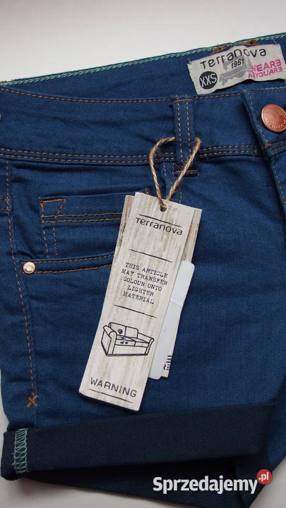 Spodenki szorty jeansowe jeans Terranova xxs 32 Terranova Toruń