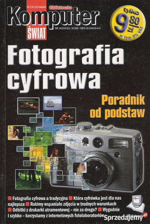 Fotografia cyfrowa Rok wydania 2003 Kultura i Rozrywka Puławy sprzedam
