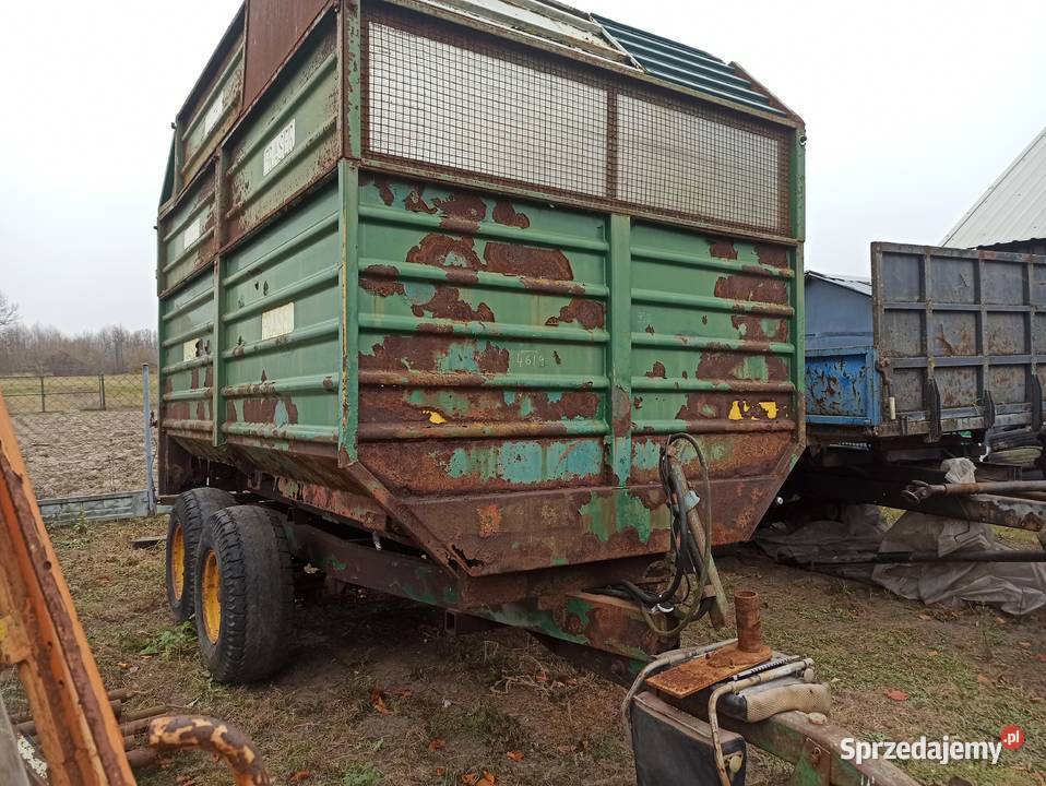 Przyczepa tandem Fraser 8 ton zarejestrowana Chełm