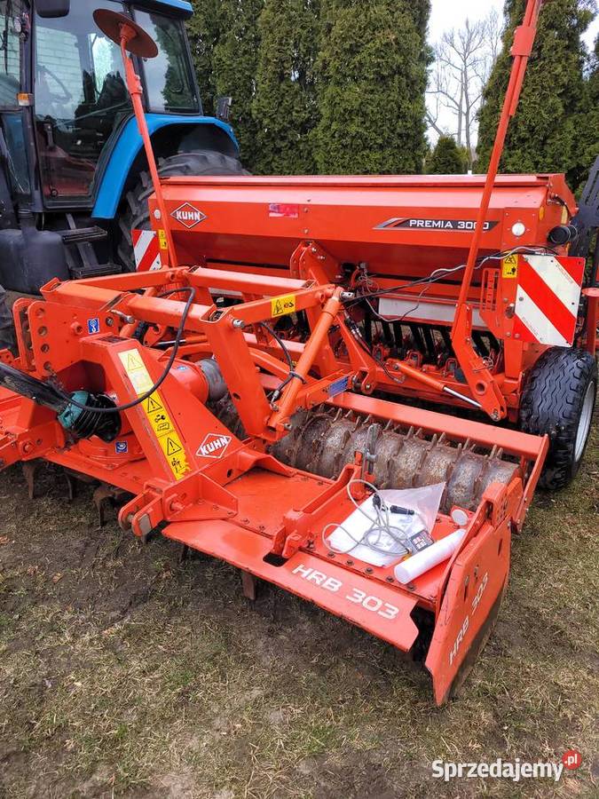 Agregat uprawowo siewny kuhn 3000 Nur