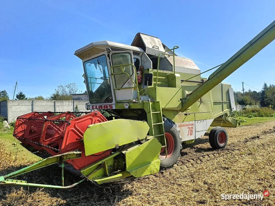 Kombajn zbożowy Claas dominator 76 silnik