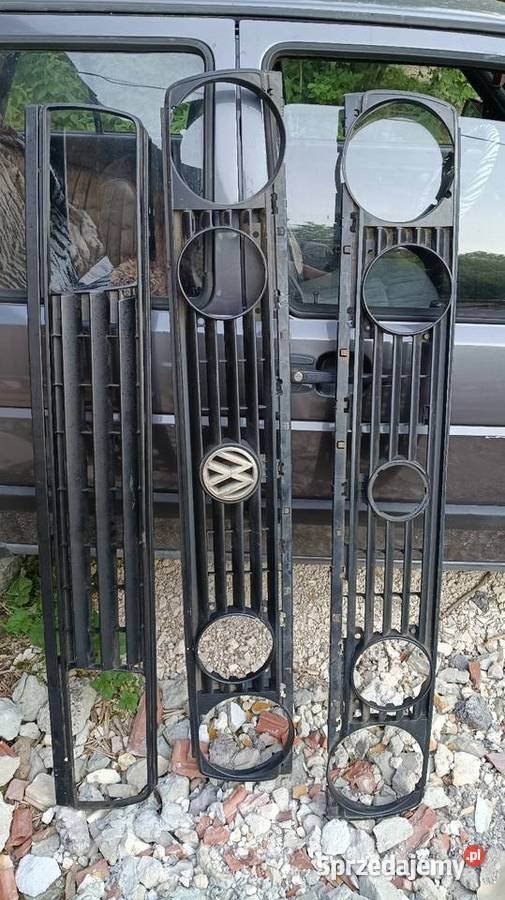 Grill Atrapa 4 lampy Volkswagen Golf 2 i Jetta