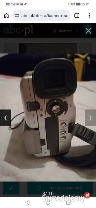 Mini kamerka cyfrowa SONY