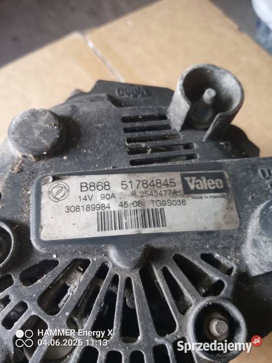 Alternator fiat Doblo 13 multijet Drożki sprzedam