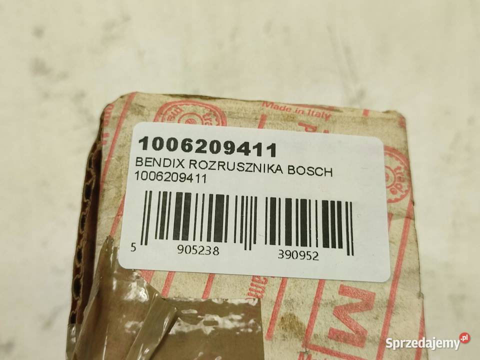 BENDIX ROZRUSZNIKA NOWY BOSCH 1006209411 lubelskie