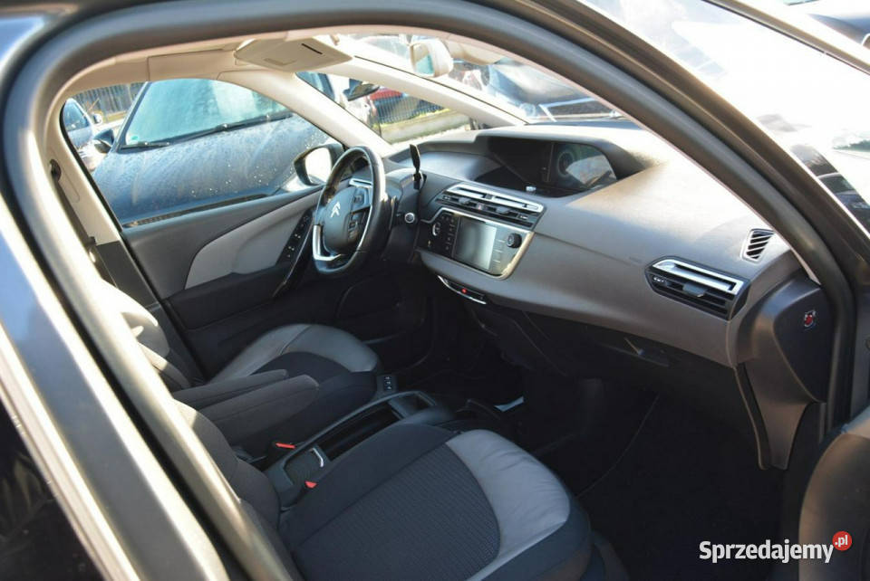 Citroen C4 Grand Picasso Exclusive Navi półskóry 1997cm3 Ostrów Mazowiecka
