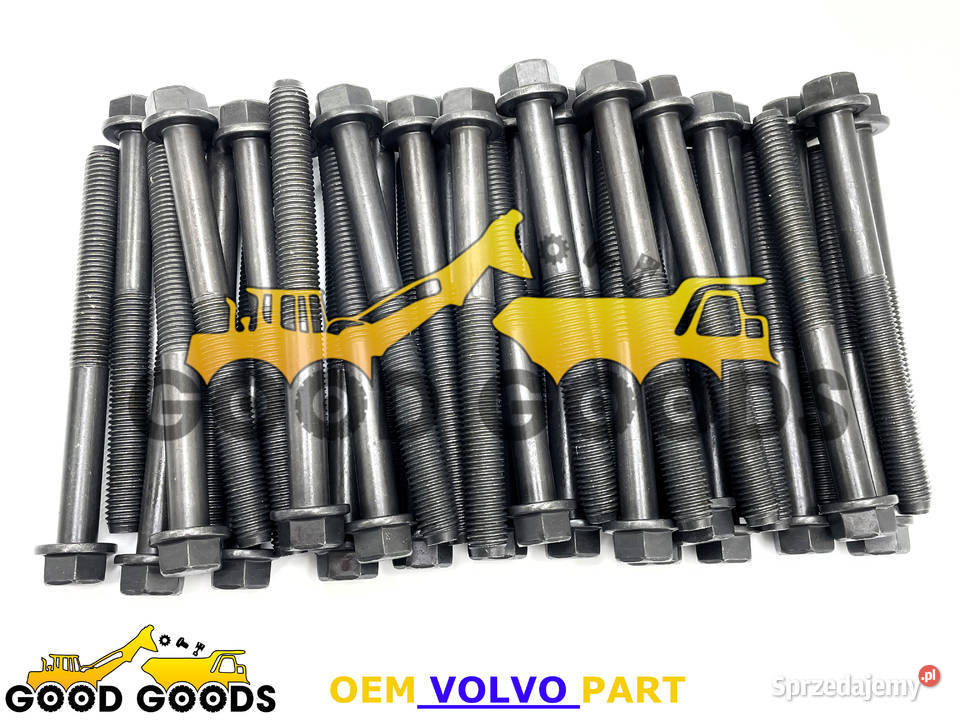 VOLVO ŚRUBA GŁOWICY 21345129 1547040 38 Części do maszyn budowlanych Władysławów