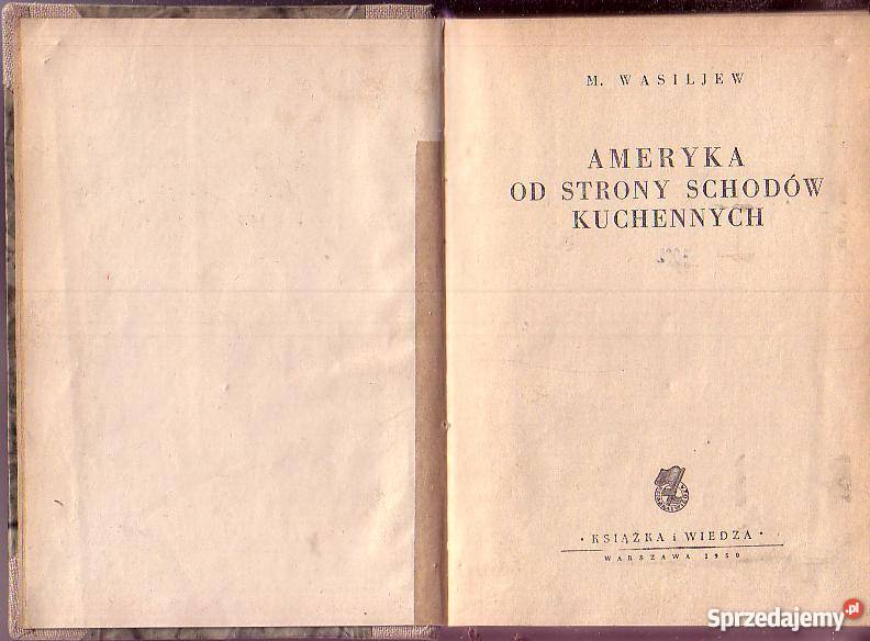 8460 AMERYKA STRONY SCHODÓW KUCHENNYCH M Proza i poezja Czyrna