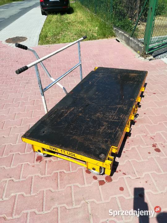 Wózek kolejowy ręczny Robel Geismar nośność śląskie