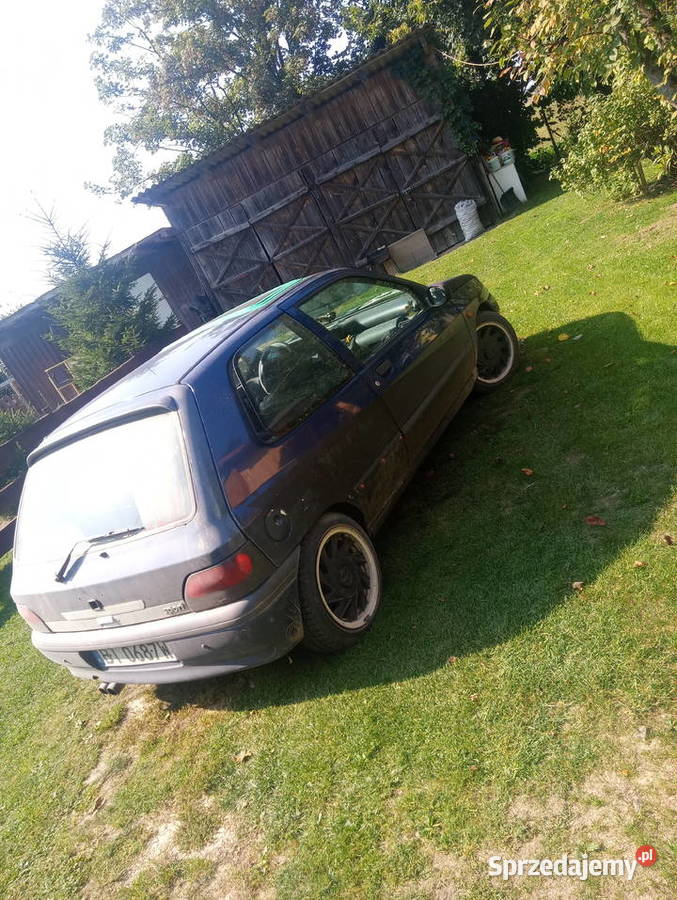 Sprzedam reno clio 1 baccara skórzana tapicerka Stacewicze sprzedam