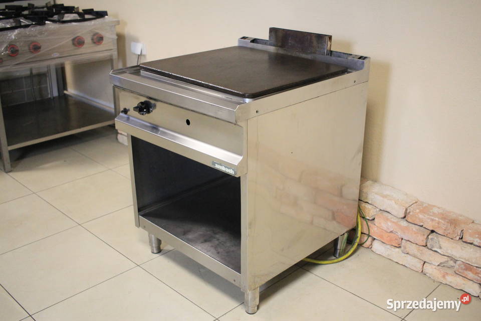 Płyta grillowa gazowa gładka na podstawie Gastronomia śląskie Pszczyna