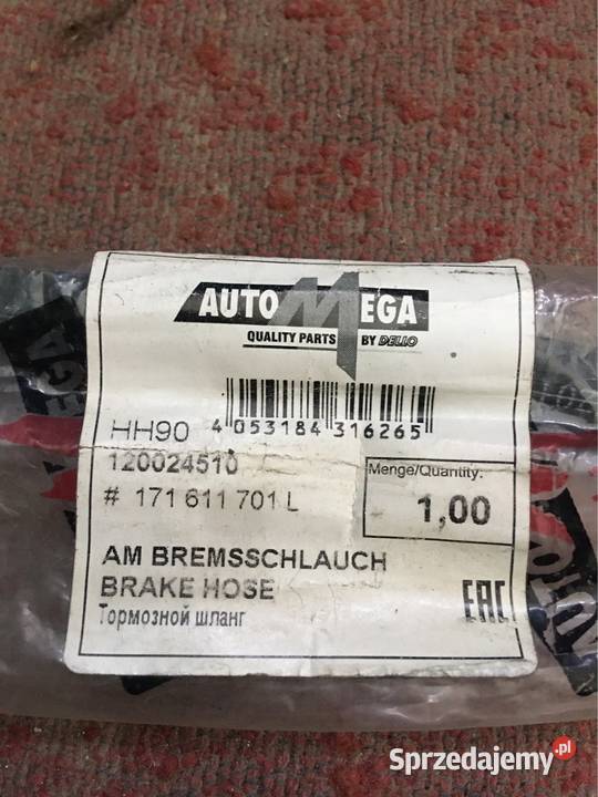 Audi 100 c3 przewody hamulcowe giętkie osobowe Tychy sprzedam