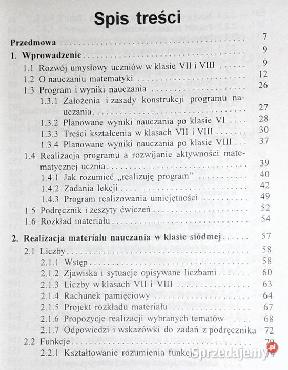 Matematyka 78 H Kąkol Z Powązka G Treliński Chełm