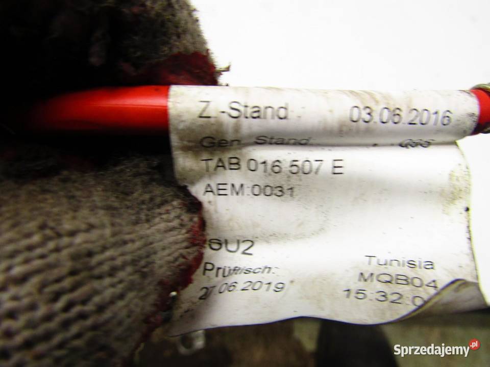 WIĄZKA PRZEWÓD KLEMA AKUMULATORA PLUSOWA 15 TSI sprzedam