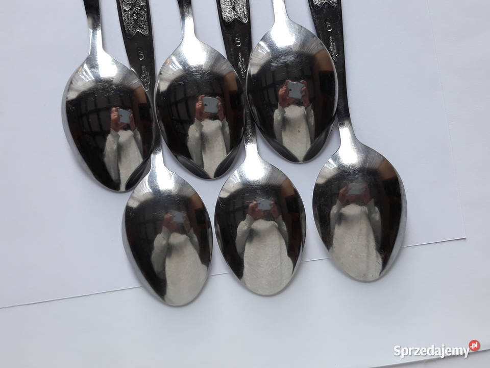Łyżki obiadowe PNĄCZA Gerlach sztućce PRL Dąbrowa Górnicza