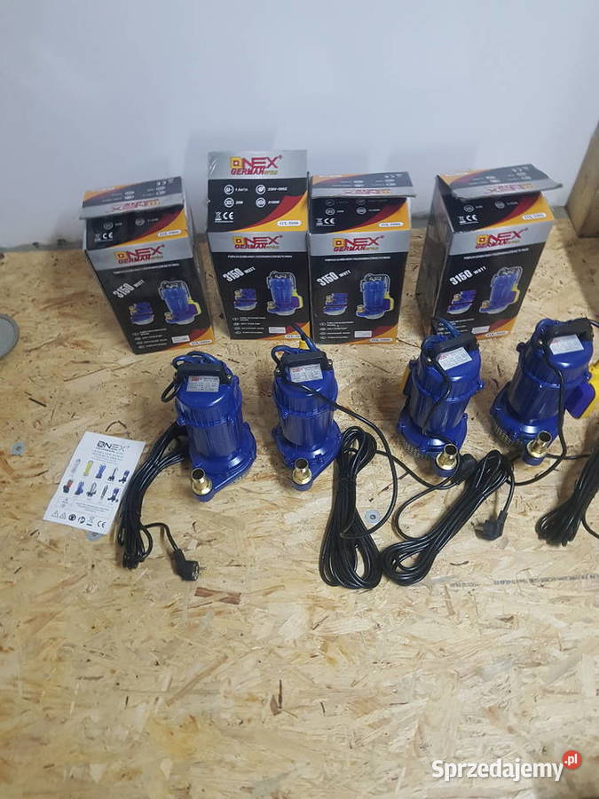 POMPA DO BRUDNEJ WODY 3150W PŁYWAK SITKO OX5006 Głogowa