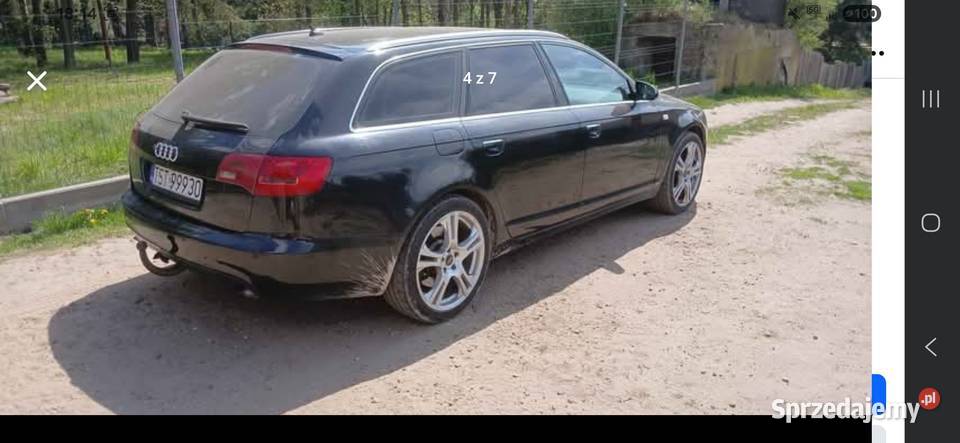 Audi a6c6 27 tdi sline elektrochrom. lusterko wst. A6 Wąchock