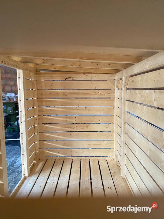 Drewutnia składzik na drewno 266x100x210 mazowieckie Warszawa